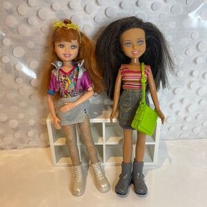 Y2K Barbie Wee 3 Friends Janet & Star Team Lila (Stacie)dolls